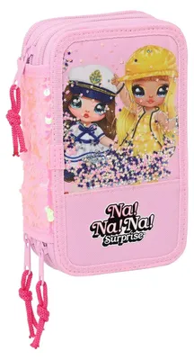Image de Safta Nanana Sparkles trousse à crayons rose homme rose Taille unique