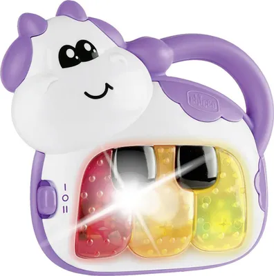 Image de Piano vache interactif Chicco pour les tout-petits à partir de 18 ans