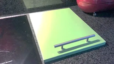 Produktbild von Silvercrest Kitchen Tools Monsieur Cuisine smart »SKMS 1200 A1 und passend für weitere Küchenmaschinen das Gleitbrett erleichert das verschieben unter der Küchenfront