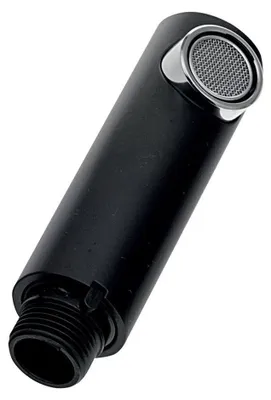 Produktbild von Sapho Ausziehbare Schlauchbrause für Spültischarmatur 1/2", Schwarz matt