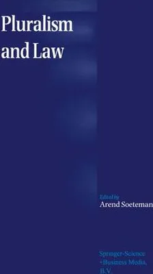 Produktbild von Pluralism and Law