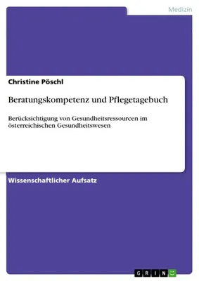 Produktbild von Beratungskompetenz und Pflegetagebuch
