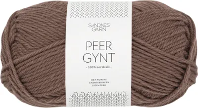 Produktbild von Sandnes Peer Gynt 50g - 100% Schurwolle eikenøtt 3161