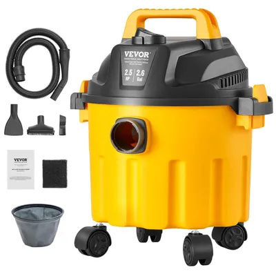 Immagine prodotto di Aspiratore a secco e umido - Aspirapolvere industriale - Aspirapolvere per officina - Soffiatore - Aspirapolvere per auto - Serbatoio da 10 litri