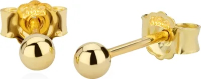Produktbild von Paar 2,50mm Kugel Ohrstecker 8 Karat 333 Gelbgold Damen Stecker Ohrringen 2616