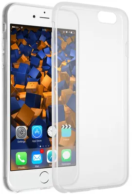 Produktbild von mumbi Hülle kompatibel mit iPhone 6 / 6S Handy Case Handyhülle dünn, transparent