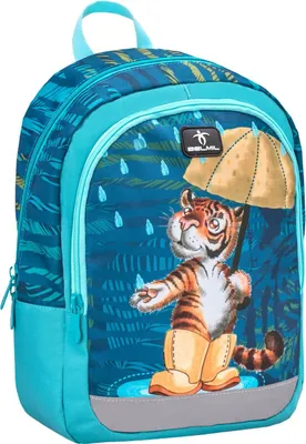 Produktbild von Belmil Kiddy Super leichte Kinder Rucksack Tiger Regenstiefel 3-6 Jahre