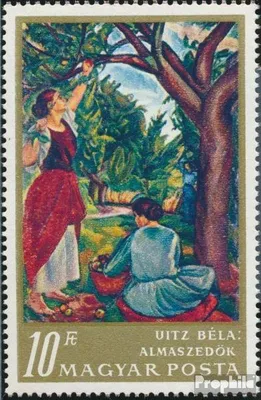 Produktbild von Briefmarken Ungarn 1967 Mi 2377A (kompl.Ausg.) postfrisch Gemälde