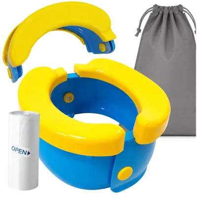 Immagine prodotto di Vasino da viaggio portatile e pieghevole per bambini