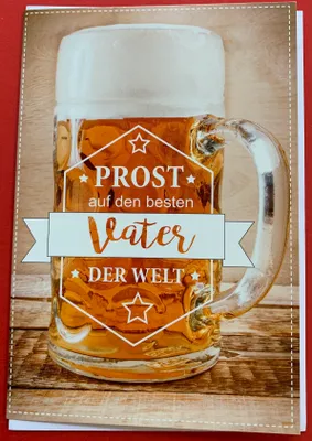 Produktbild von Vatertag - Karte mit Umschlag 1