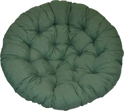 Obrázek produktu pro Polstr na křeslo papasan 115 cm tmavě zelený melír