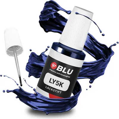 Produktbild von BLU Auto Lackstift Blau kompatibel für Audi LY5K Brilliantblau | Auto Lack Reparatur Ausbesserungslack