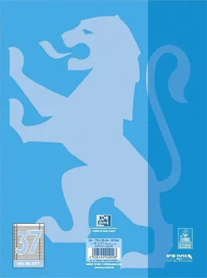 Immagine prodotto di 10x Oxford 100050404 College pad Lin.37 A4+ 80 fogli 90 gsm 4 fori