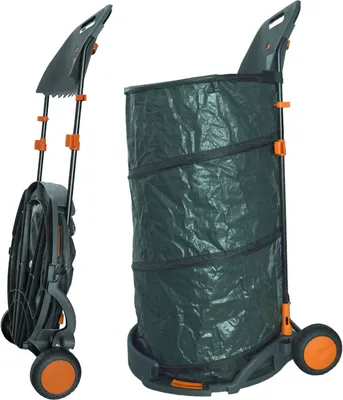 Produktbild von Agora-Tec® Laubsack / Gartensack 160L fahrbar