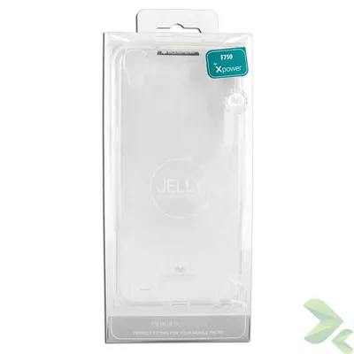 Obrázek produktu pro Mercury Transparent Jelly - Pouzdro LG X Power (transparentní)