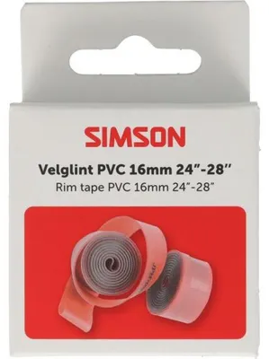 Immagine prodotto di Nastro per cerchioni Simson 24i - 28i, larghezza 16 mm, in PVC