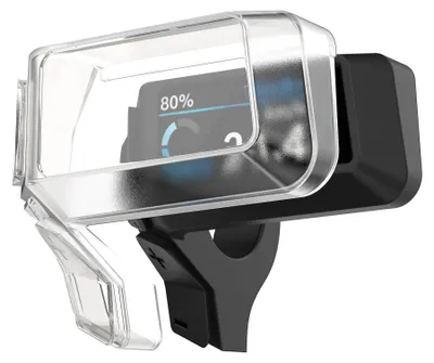 Produktbild von kwmobile EBike Fahrrad Computer Case kompatibel mit Bosch Purion 200 Hülle - transparentes Fahrrad GPS Navi Cover - Transparent