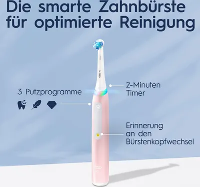 Produktbild von Oral-B Oral-B iO Series 3N , Elektrische Zahnbürste, (Blush Pink)