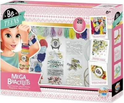 Produktbild von Buki BE003, 8 Jahr(e), Kunststoff, Synthetisch, Metall, Mehrfarbig, 61 Stück(e)