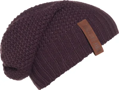 Produktbild von Knit Factory Coco Mütze - Aubergine - One Size