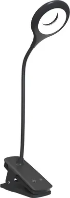 Zdjęcie produktu dla Mini lampka Wozinsky bezprzewodowa lampka LED do czytania z klipsem + kabel USB-C - czarna
