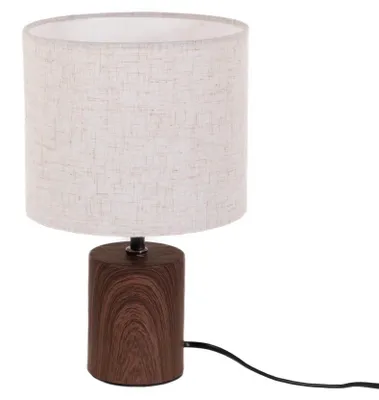 Immagine prodotto di Lampada da tavolo con paralume in tessuto, 23 x 36 cm