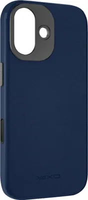Produktbild von Handyhülle für iPhone 17, YAXO Leather Gear Slim Case MagSafe, Blau