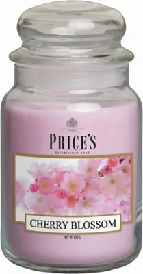 Produktbild von Price's Candles - Duftkerze im großem Glas 630 g -  Cherry Blossom