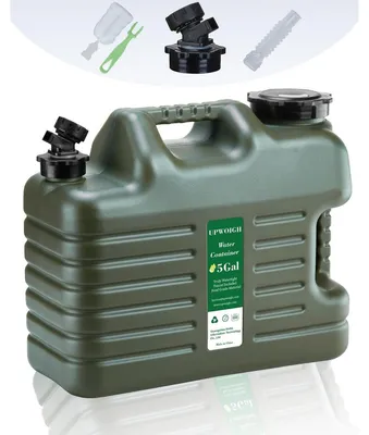 Immagine prodotto di Contenitore per acqua - 25 litri - Verde militare - Antiperdita - Senza BPA