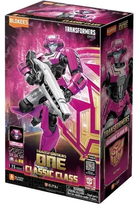 Obrázok produktu pre Stavebná figúrka Blokees Transformers Elita-1, pohyblivý model