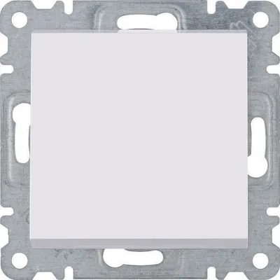 Produktbild von HAGER lumina Zweipoliger Schalter weiß WL0060