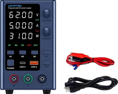 Immagine prodotto di Alimentatore DC, tensione regolabile, controllo encoder, EPS6205