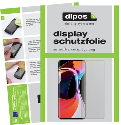 Produktbild von 2x Schutzfolie für Xiaomi Mi 10 matt Displayschutzfolie Folie Display Schutz dipos