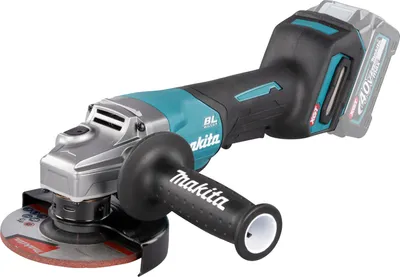 Produktbild von Makita Akku-Winkelschleifer GA016GZ, 40 V, inkl. Schruppscheibe, Zubehör, Karton