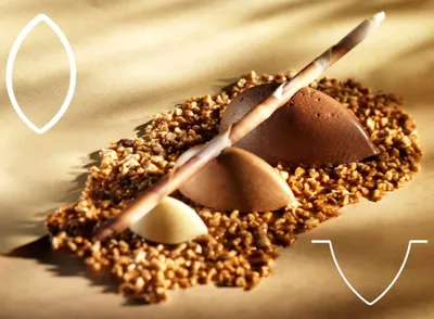 Produktbild von Backmatte für gewölbte Klößchen, aus Silikon, verschiedene Größen wählbar : mittlere Klößchen Variante: mittlere Klößchen