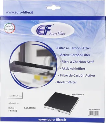 Produktbild von Kohlefilter wie BOSCH 11026769 DHZ5326 232x237mm für Dunstabzugshaube