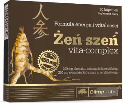 Produktbild von Żeń-szeń Vita Complex wsparcie witalności i energii 30 kapsułek
