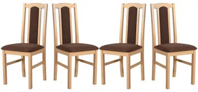 Produktbild von ESSZIMMERSTUHL - 4er-Set Bos 7 sonoma soro 28