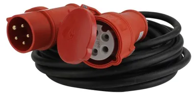 Immagine prodotto di Prolunga CEE a 5 poli 16A H07RN-F5G1,5 10m nero