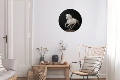 Produktbild von MuchoWow® - Schlafzimmer - Bilder - Der Kreis - Kunst für die Wohnung - Plastik - Kunstdruck - Wandbild