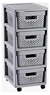 Produktbild von Regal INFINITY mit 4 Schubladen