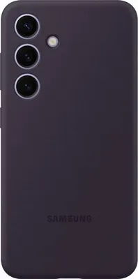 Produktbild von Samsung Silicone Case Dark Violet, Cover, Samsung, Galaxy S24, 15,8 cm (6.2"), Violett