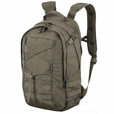Zdjęcie produktu dla Plecak EDC 21L Helikon-Tex Cordura 500D Outdoor Bushcraft Trekking Hiking MOLLE System wygodny wytrzymały męski - RAL 7013