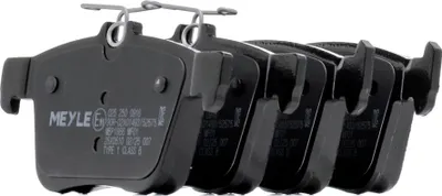 Produktbild von MEYLE 025 250 0916 Bremsbeläge Hinten für VW Golf VII Schrägheck (5G1, BQ1, BE1, BE2) Passat Variant (3G5, CB5) Golf VII Variant (BA5, BV5) T-Roc