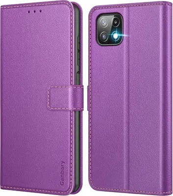 Produktbild von Samsung Galaxy A22 5G Handyhülle - Premium Leder Flipcase mit Kartenschlitzen & Standfunktion