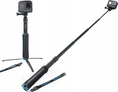 Zdjęcie produktu dla Statyw Monopod Grip 2w1 SELFIE do GoPro / SJCAM / Xiaomi / DJI OSMO ACTION