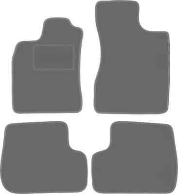Produktbild von Graphit-Fußmatten für: Renault Twingo I Schrägheck (1993-2006)