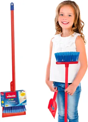 Image de Ensemble balai et pelle à poussière Vileda