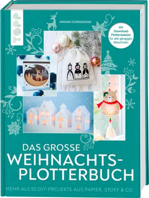Produktbild von Das große Weihnachts-Plotterbuch