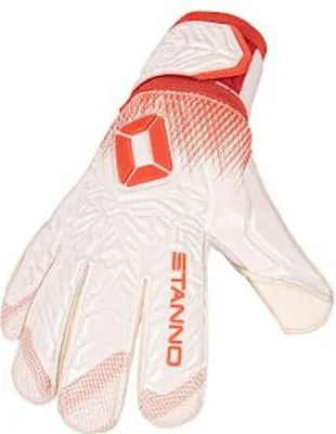 Image de Gants de gardien de but Stanno Ultimate Grip III pour enfants - Blanc / Rouge